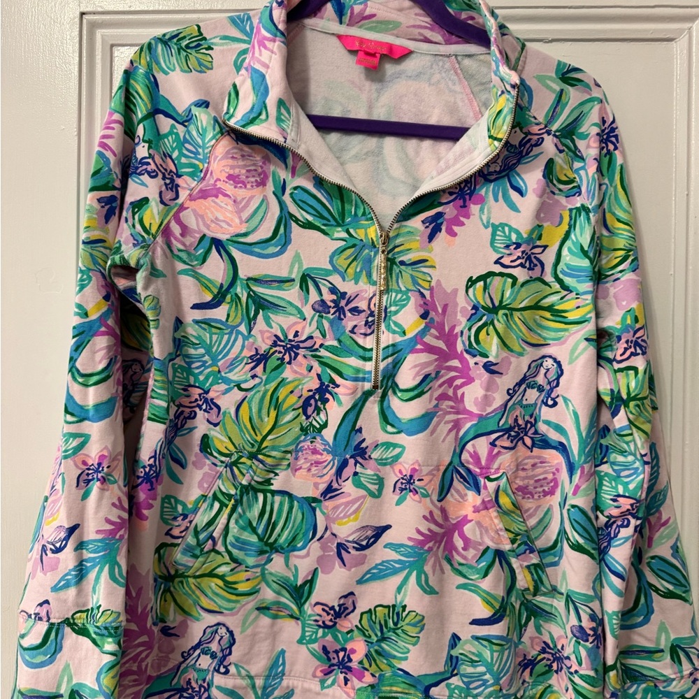 Lilly Pulitzer mermaid popover size medium